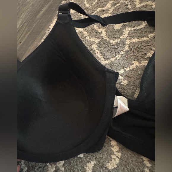 Cacique black racer back front close bra 38D - Picture 3 of 6